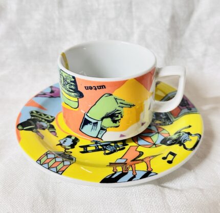 BOPLA Langenthal Serie "Tourbillon" Kaffeetasse mit Untertasse